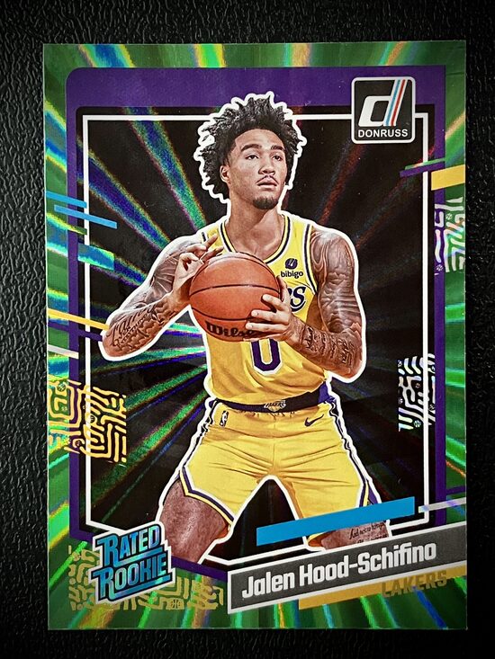 Jalen Hood-Schifino Rc Parallel Card